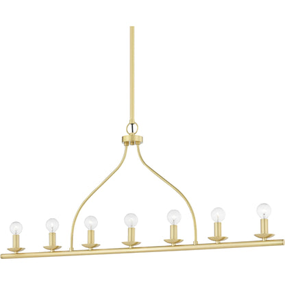 Kendra Linear Pendant by Mitzi. Made from steel in a modern style.