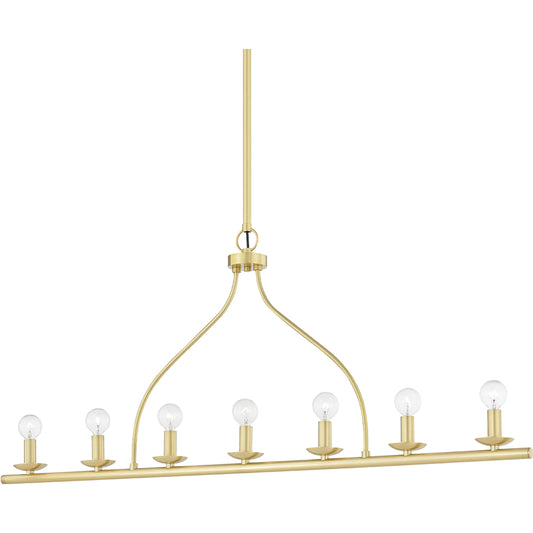 Kendra Linear Pendant by Mitzi. Made from steel in a modern style.