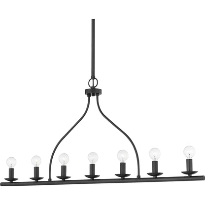 Kendra Linear Pendant by Mitzi. Made from steel in a modern style.