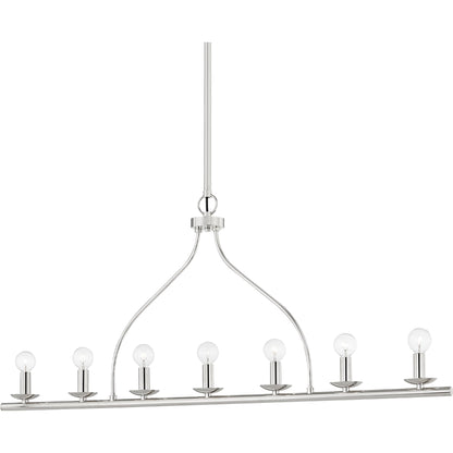 Kendra Linear Pendant by Mitzi. Made from steel in a modern style.