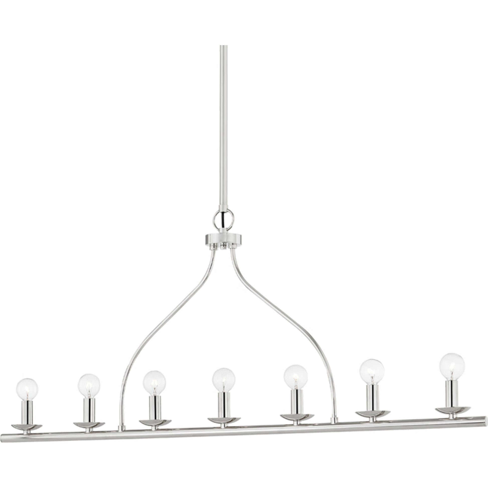 Kendra Linear Pendant by Mitzi. Made from steel in a modern style.