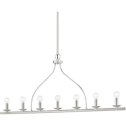 Kendra Linear Pendant by Mitzi. Made from steel in a modern style.