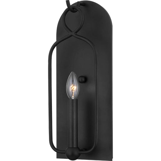 Mallory Wall Sconce by Mitzi. Made from steel in a modern style.