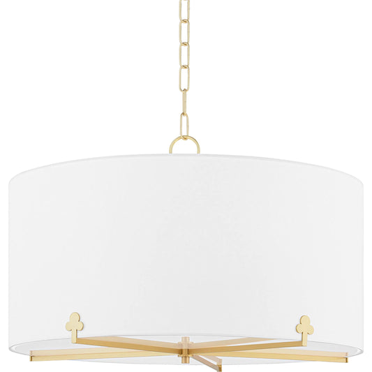 Darlene Chandelier by Mitzi. Made from steel in a transitional style.