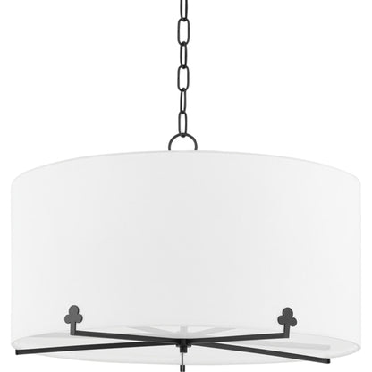 Darlene Chandelier by Mitzi. Made from steel in a transitional style.