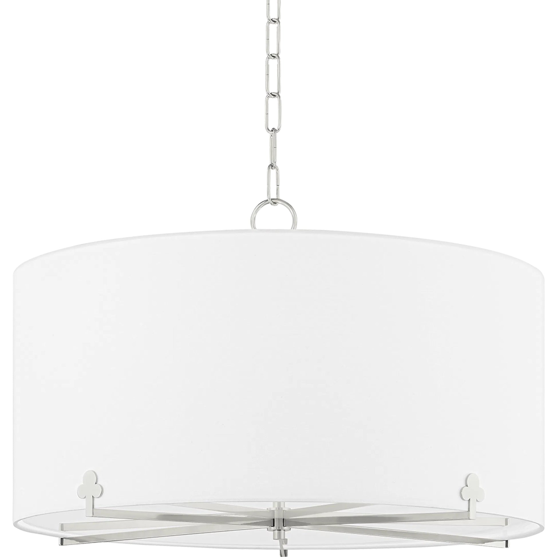 Darlene Chandelier by Mitzi. Made from steel in a transitional style.