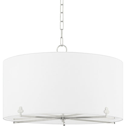 Darlene Chandelier by Mitzi. Made from steel in a transitional style.