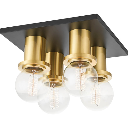 Brandi Flush Mount by Mitzi. Made from steel in a modern style.