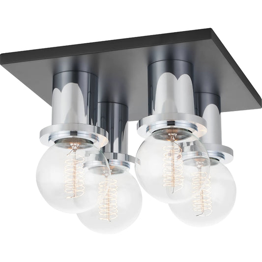 Brandi Flush Mount by Mitzi. Made from steel in a modern style.