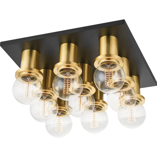 Brandi Flush Mount by Mitzi. Made from steel in a modern style.