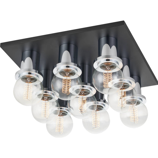 Brandi Flush Mount by Mitzi. Made from steel in a modern style.