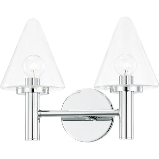 Connie Bath Bracket by Mitzi. Made from steel in a modern style.