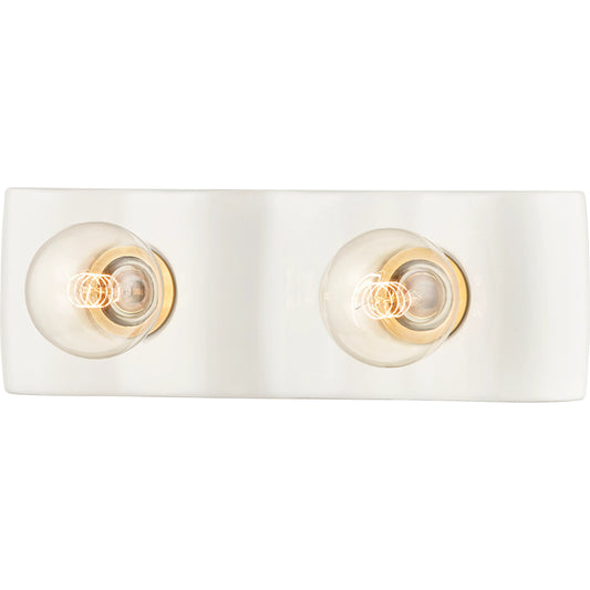 Jillian Bath Bracket by Mitzi. Made from steel in a transitional style.