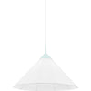 Robin's Egg Blue / 20.00" x 9.5", White