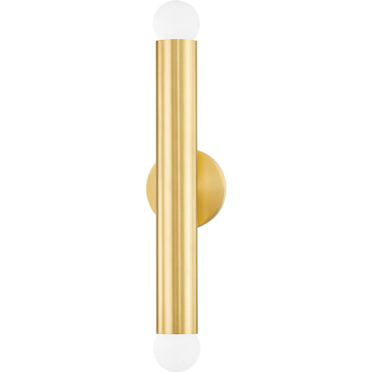 Taylor Wall Sconce by Mitzi. Made from steel in a modern style.