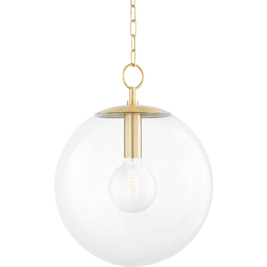 Juliana Pendant by Mitzi. Made from steel in a transitional style.