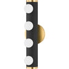 Aged Brass, Textured Black Combo