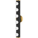 Penny 6 Light Bath Bracket by Mitzi. Made from iron in a modern style.