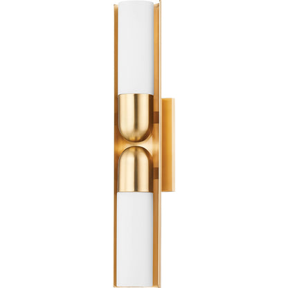 Paolo 2 Light Sconce by Mitzi. Made from iron in a modern style.