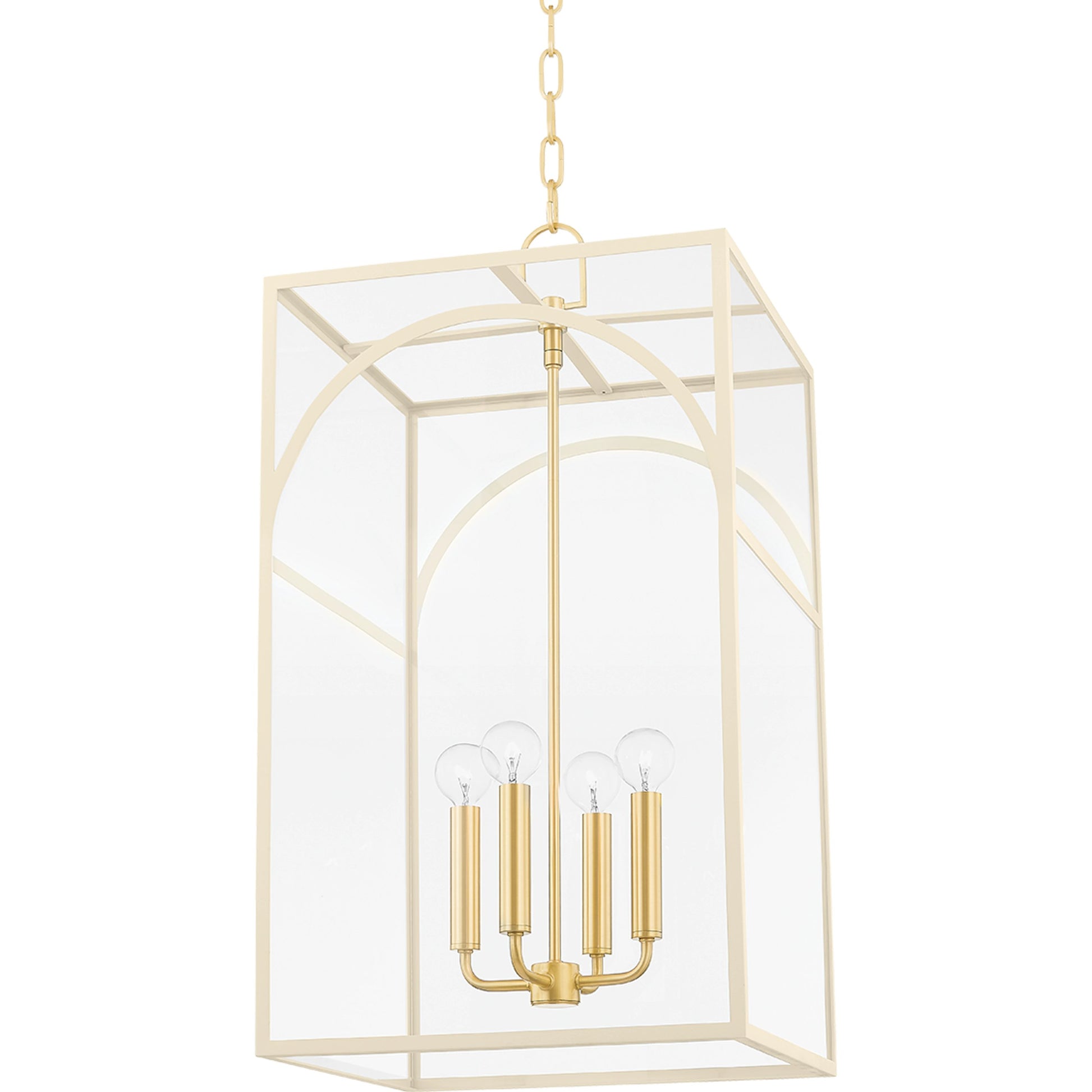 Addison 4 Light Pendant by Mitzi. Made from steel in a modern style.