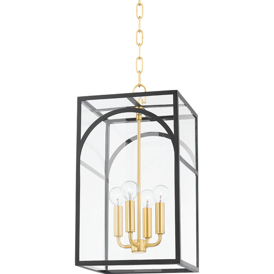 Addison 4 Light Pendant by Mitzi. Made from steel in a modern style.