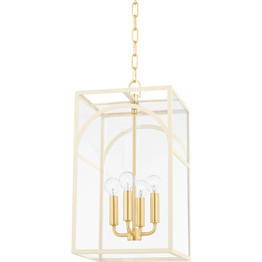 Addison 4 Light Pendant by Mitzi. Made from steel in a modern style.