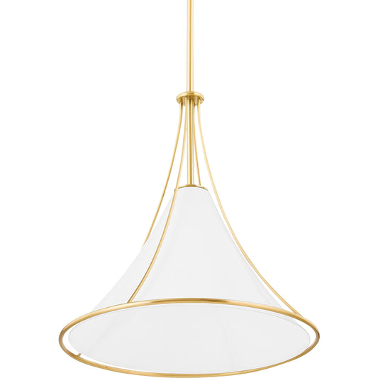 Madelyn 1 Light Pendant by Mitzi. Made from steel in a modern style.