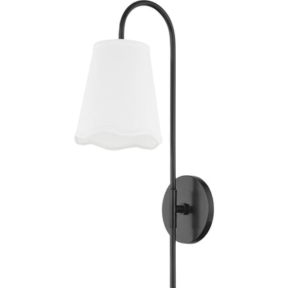 Dorothy 1 Light Wall Sconce by Mitzi. Made from steel in a modern style.