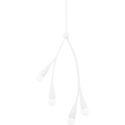 Elsa 4 Light Pendant by Mitzi. Made from iron, steel in a modern style.