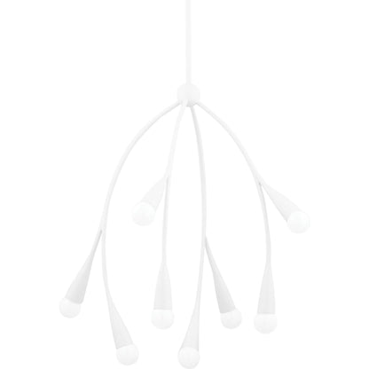 Elsa 8 Light Chandelier by Mitzi. Made from iron, steel in a modern style.