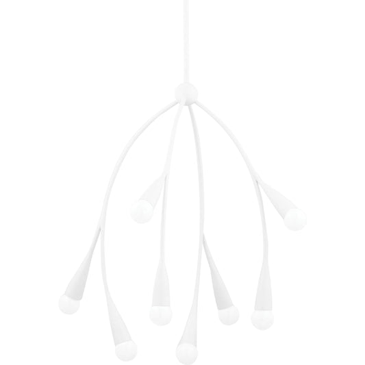 Elsa 8 Light Chandelier by Mitzi. Made from iron, steel in a modern style.