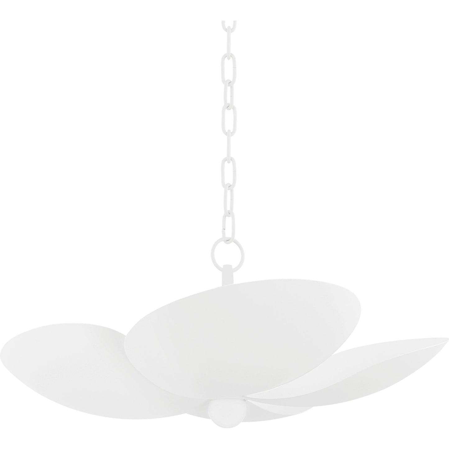 001 SI-2029574 | Primary Silo | Leni 5 Light Pendant by Mitzi in textured white. Made from iron in a modern style.