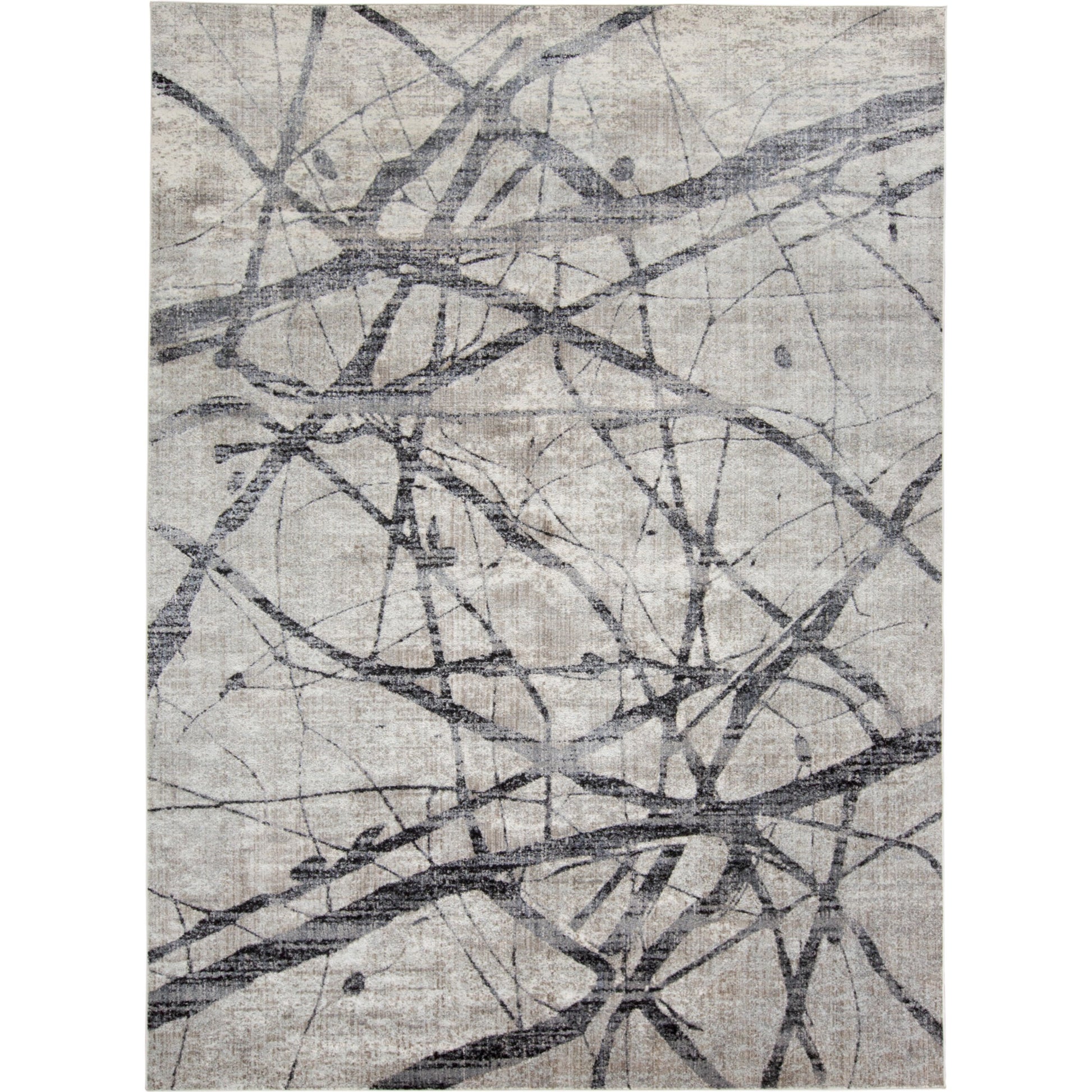 Kano Transitional Rug - 3877F by Feizy in taupe, gray, ivory. Made from polypropylene, polyester in a unique style.