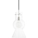 Mirabel 1 Light Pendant by Mitzi. Made from steel in a modern style.