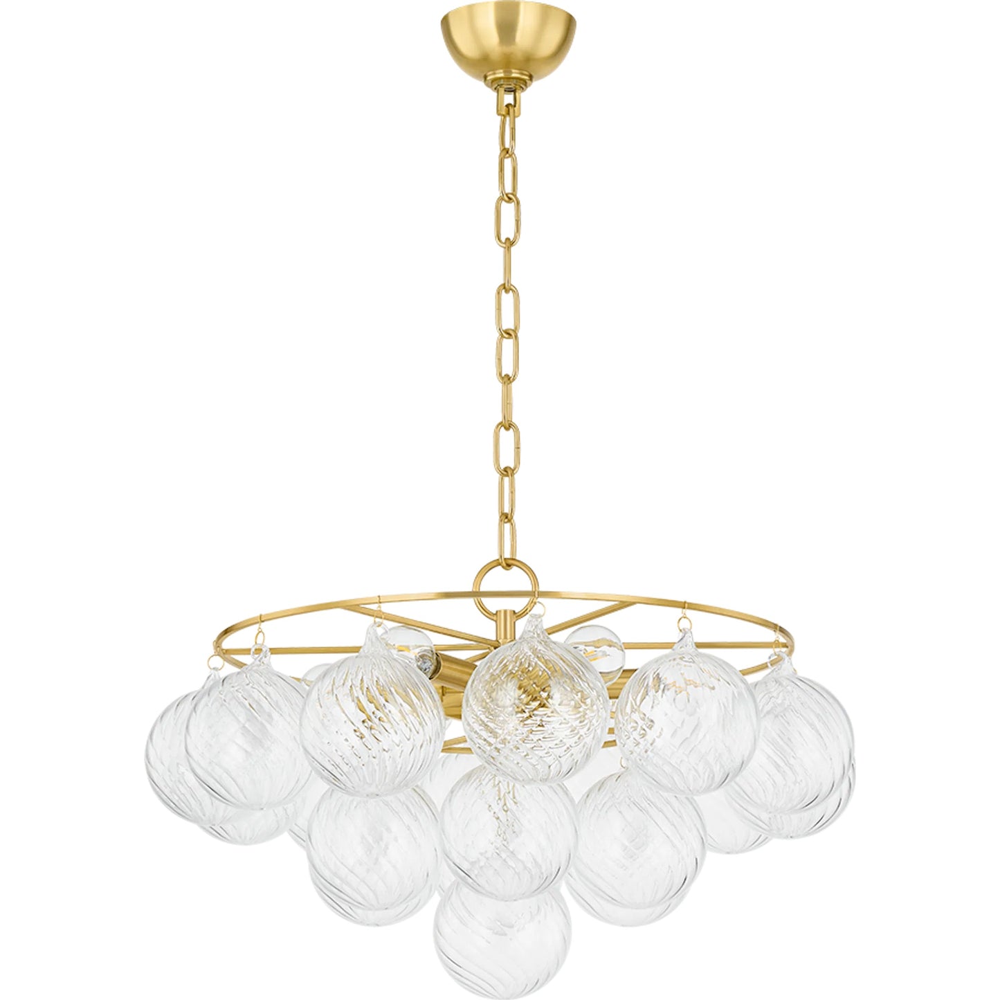 001 SI-2388309 | Primary Silo | Mimi Chandelier by Mitzi in aged brass. Made from steel in a modern style.