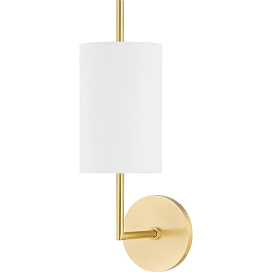 Molly 1 Light Wall Sconce by Mitzi. Made from iron in a modern style.