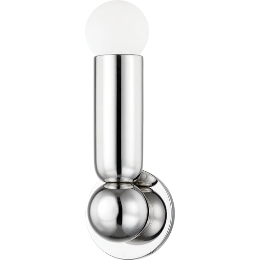 Lolly 1 Light Wall Sconce by Mitzi. Made from steel in a modern style.