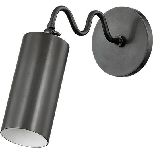 Bea Wall Sconce by Mitzi in old bronze. Made from steel in a unique style.