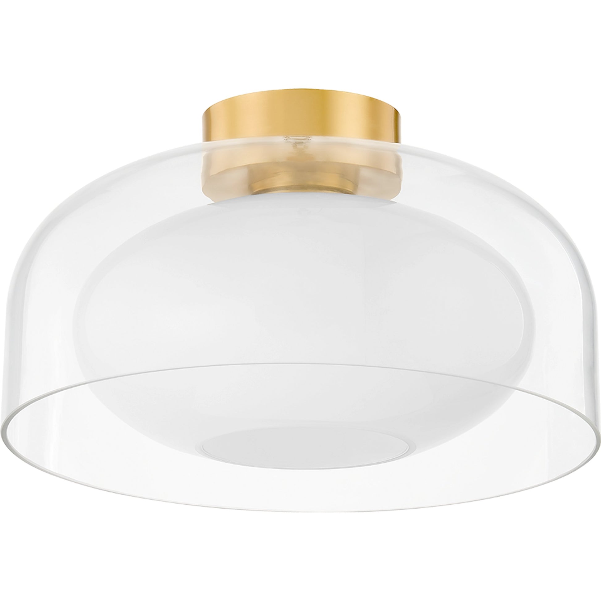 Giovanna 1 Light Flush Mount by Mitzi. Made from steel in a modern style.
