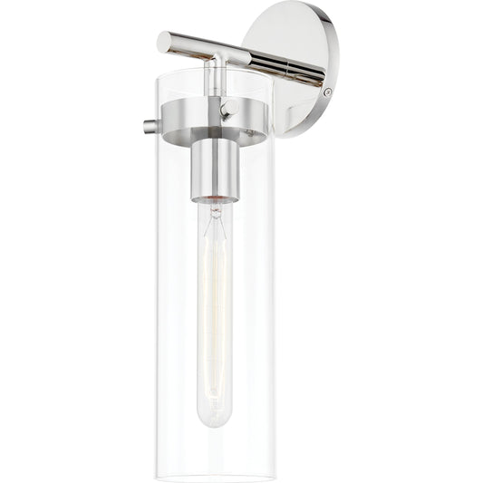 Haisley 1 Light Wall Sconce by Mitzi. Made from steel in a modern style.