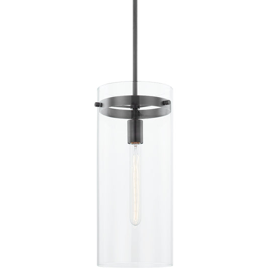 Haisley 1 Light Pendant by Mitzi. Made from steel in a modern style.