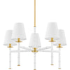 White, Aged Brass