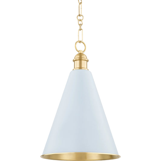 Fenimore Pendant by Mitzi. Made from steel in a modern style.
