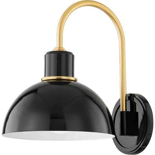 Camille 1 Light Wall Sconce by Mitzi. Made from steel in a modern style.