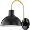 Black, Aged Brass