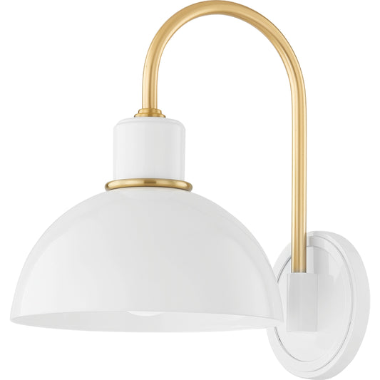 Camille 1 Light Wall Sconce by Mitzi. Made from steel in a modern style.