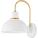 Camille 1 Light Wall Sconce by Mitzi. Made from steel in a modern style.