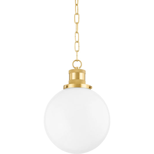 Beverly 1 Light Pendant by Mitzi. Made from steel in a modern style.