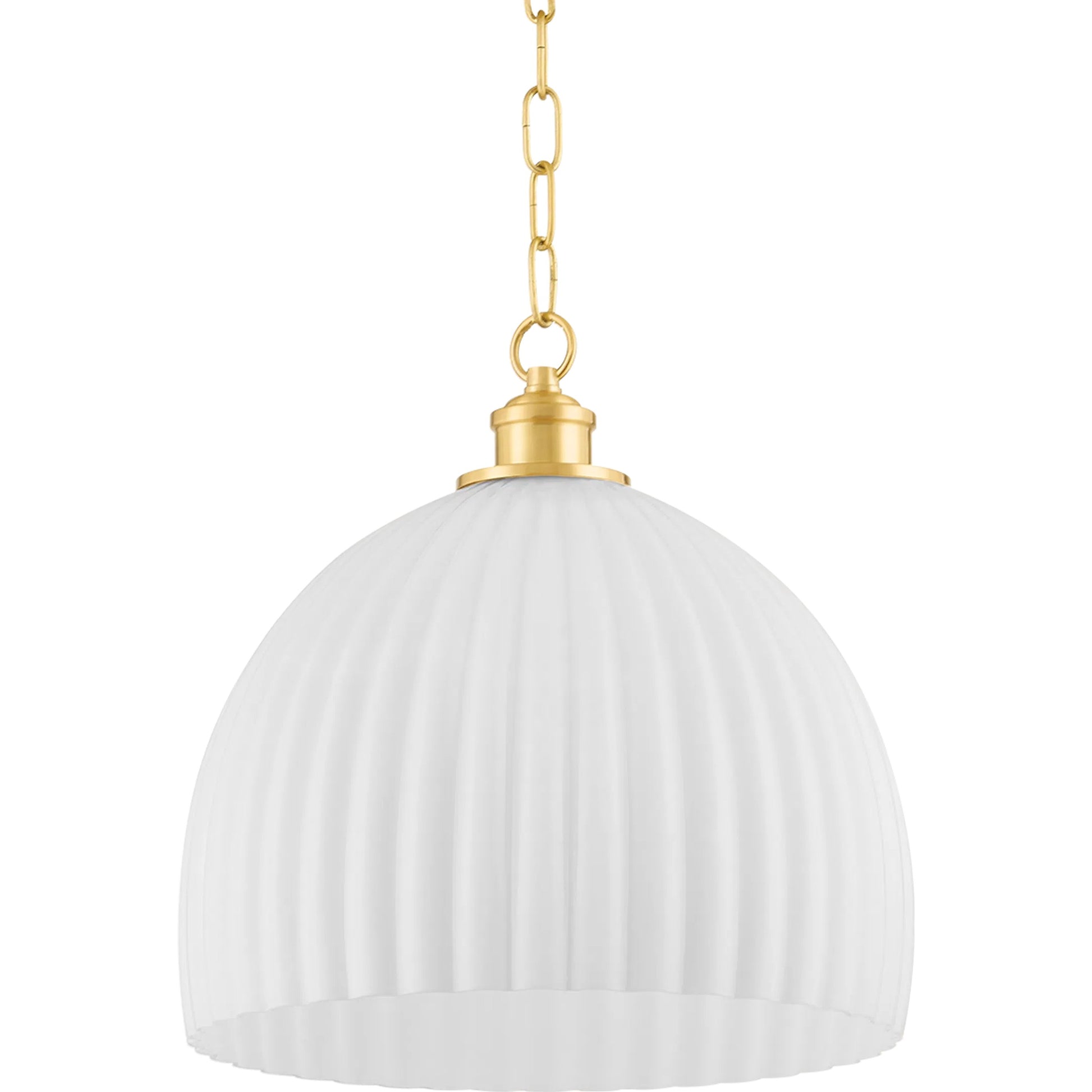 Hillary 1 Light Pendant by Mitzi. Made from steel in a modern style.