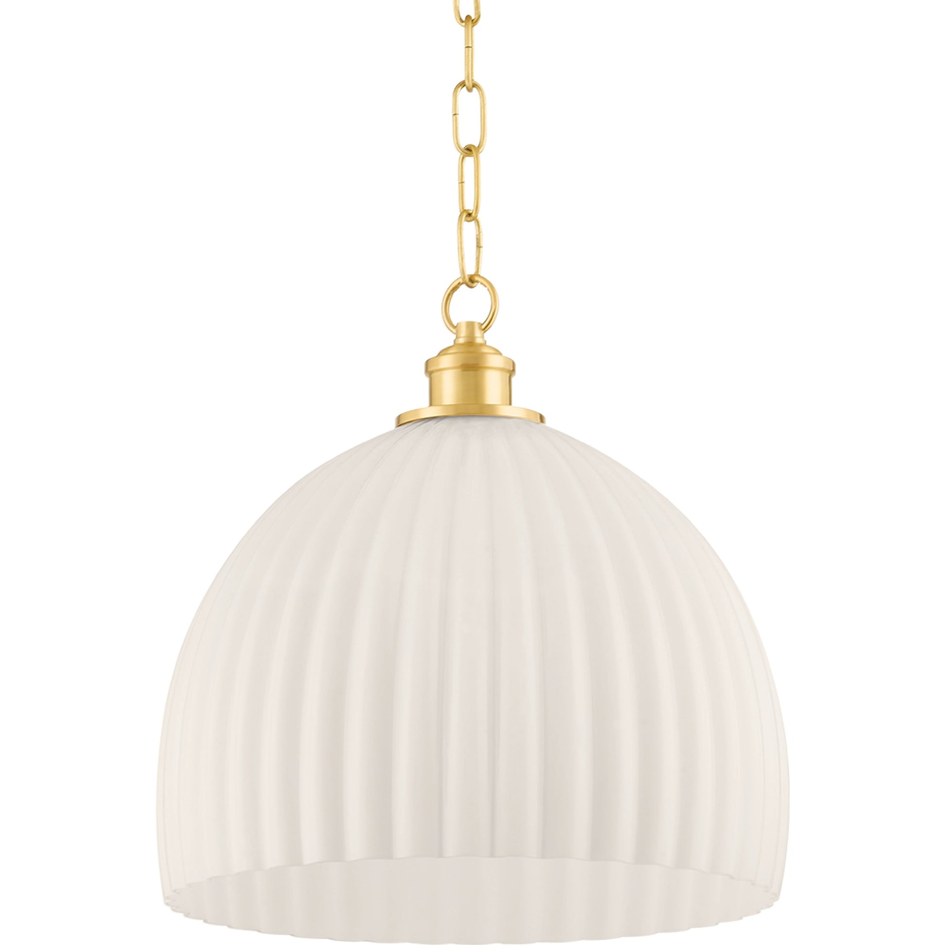 Hillary 1 Light Pendant by Mitzi. Made from steel in a modern style.